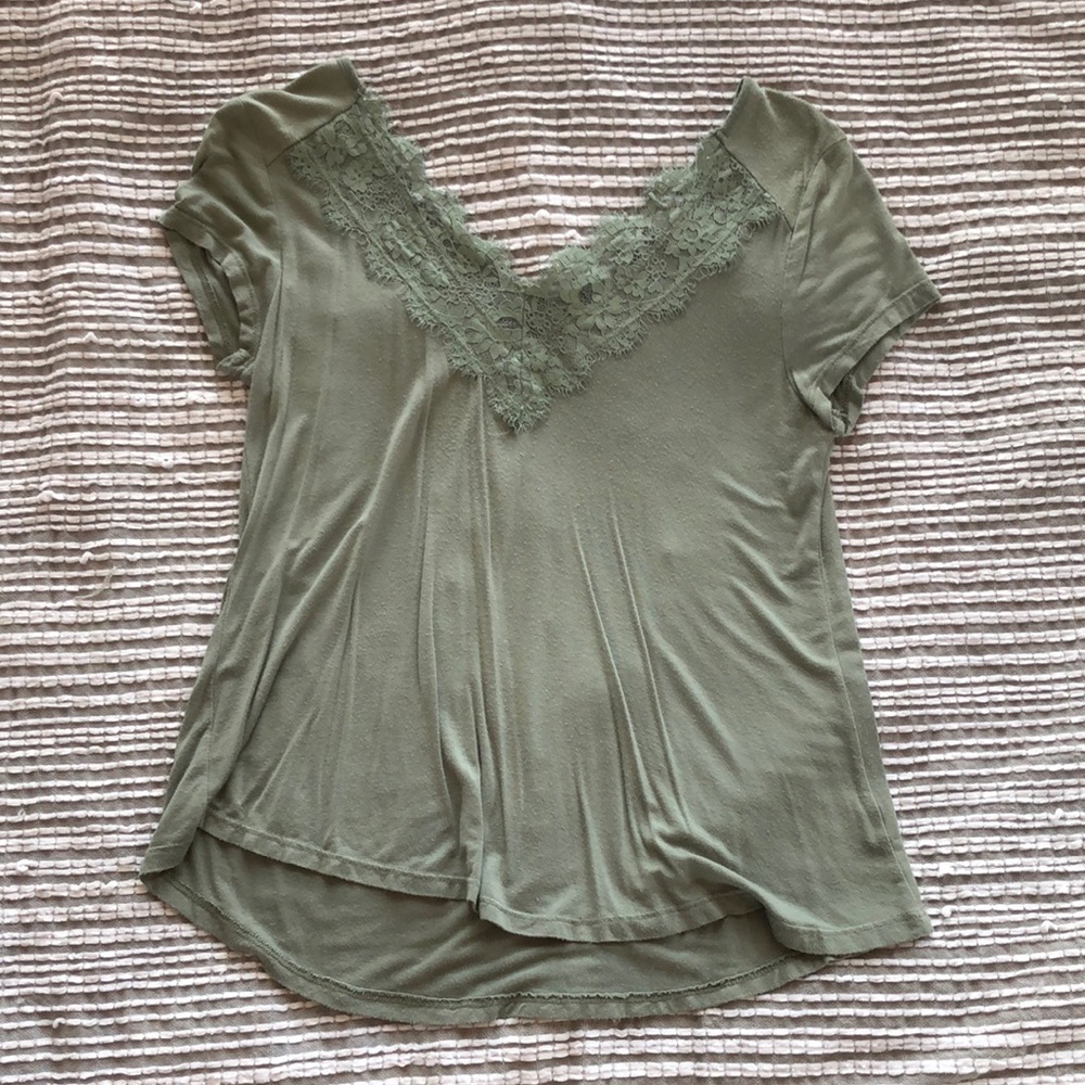 Green Rue 21 V-neck
